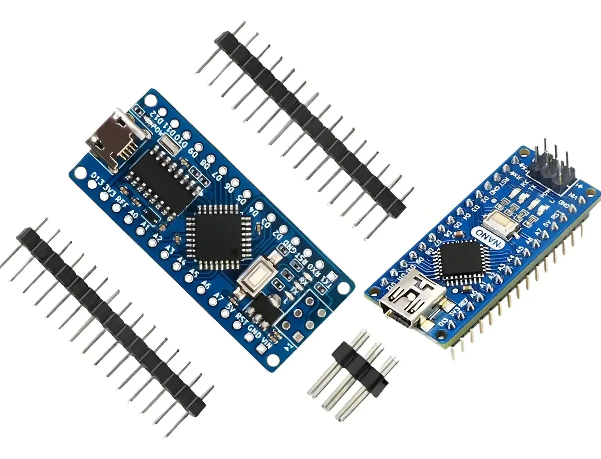 Placa Arduino Nano Blutu V3 ATmega328P Pino Não Soldado 5V