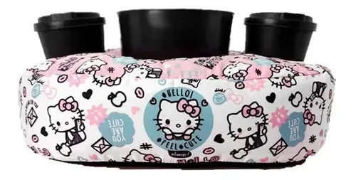 Almofada Porta-pipoca E Petisco Hello Kitty Pop Kathavento
