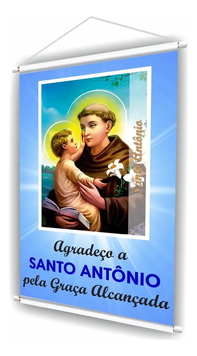 Banner Faixa Placa Santo Antônio Igreja Santuário