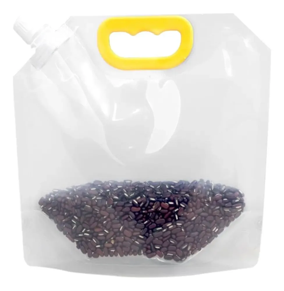 Kit 15x Scs Armazenar Cereais Grãos Farináceos Líquido 500ml
