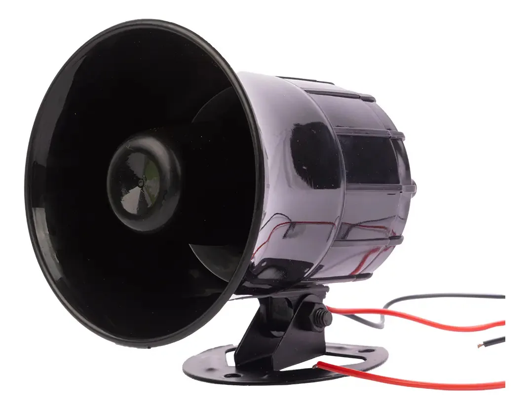 Sirene Eletrônica 6 Tons Mxt S
