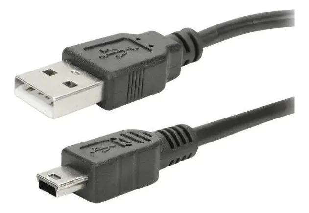 Cabo Usb 2.0 - Usb A Macho + Mini Usb(v3) 2.0 - 1.80m - Pret