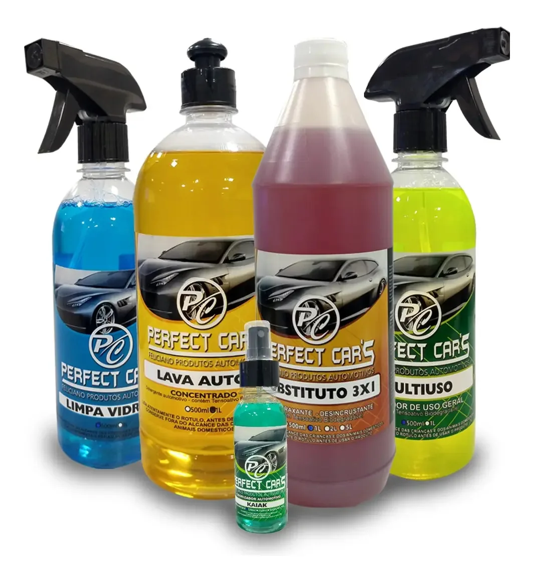 Kit Lavagem Limpeza Automotiva Caminhao Carro