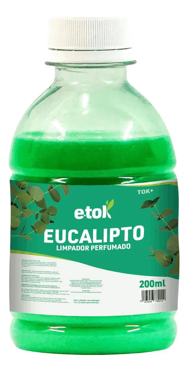 Limpador Perfumado Eucalipto Tok+ 200ml