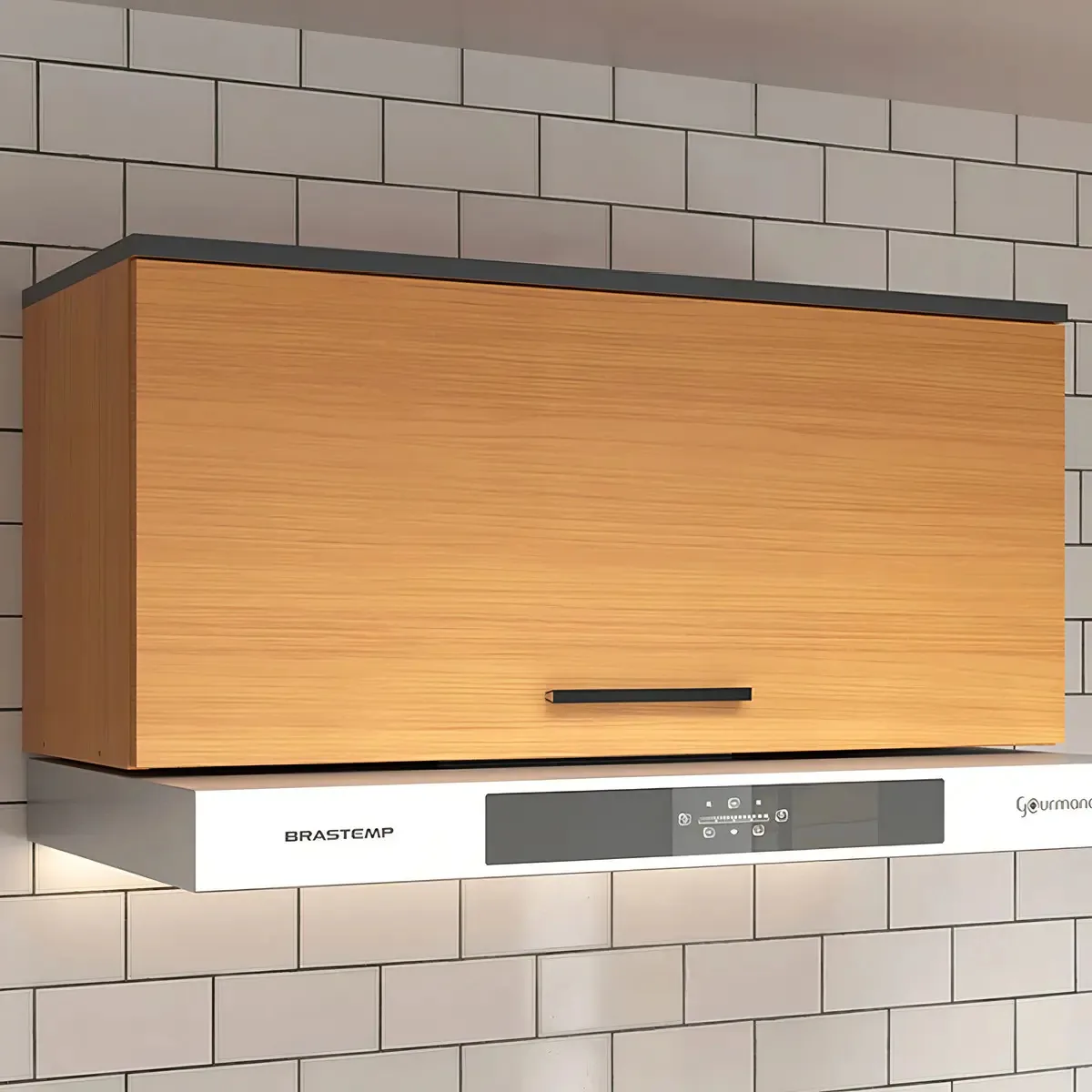 Armário Aéreo Cozinha Barbara 1 Porta Angelin - Móveis
