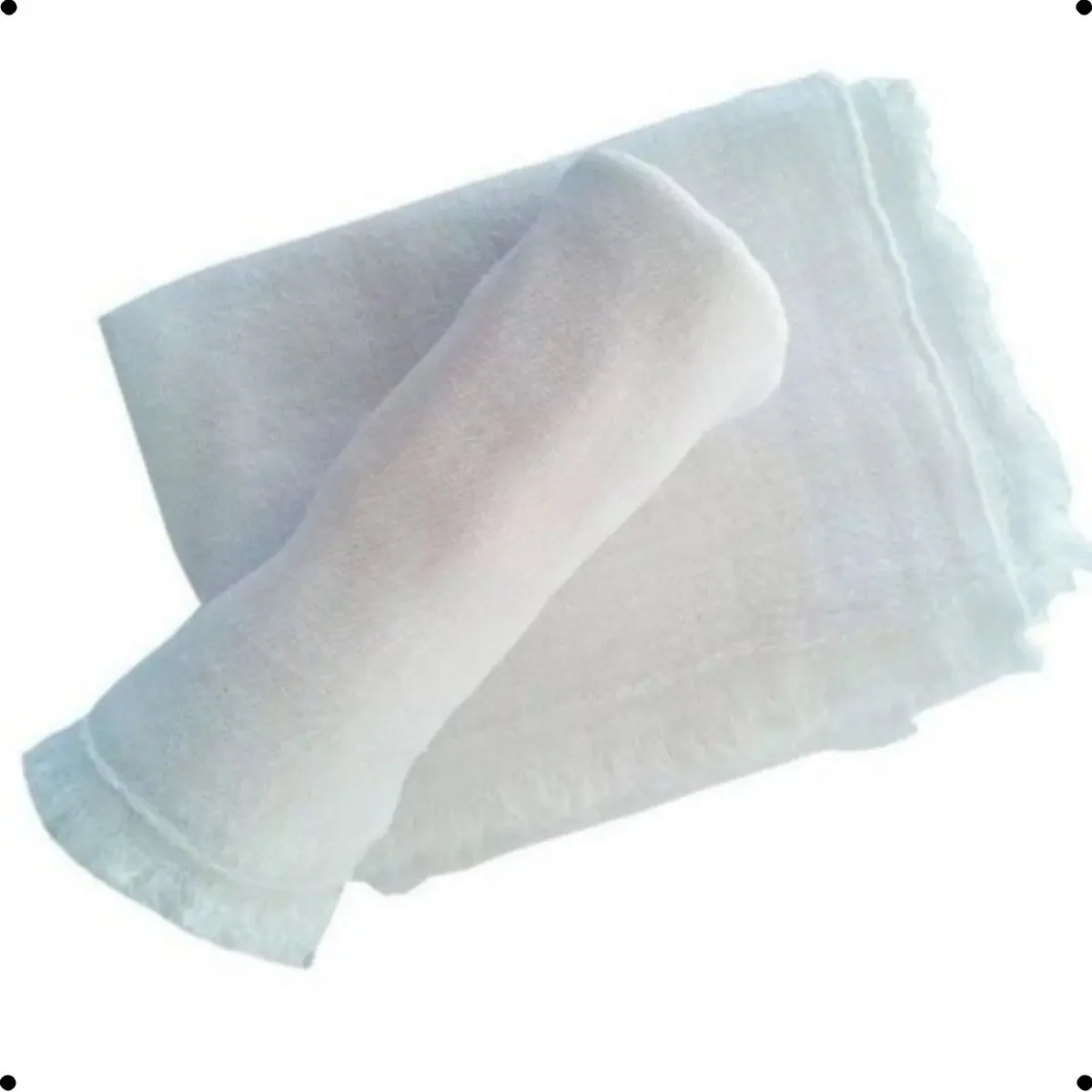 Kit 10 Panos de Chão Algodão Branco Saco Alvejado Limpeza Multiuso