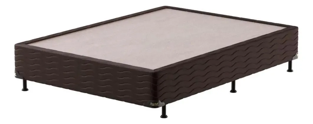 Base Box Para Colchão Casal Nevada Probel Marrom