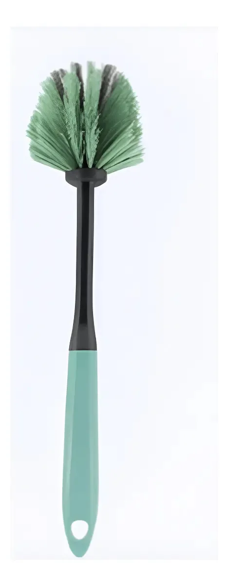 Escova De Limpeza Tubular Verde Para Cozinha Banheiro C26