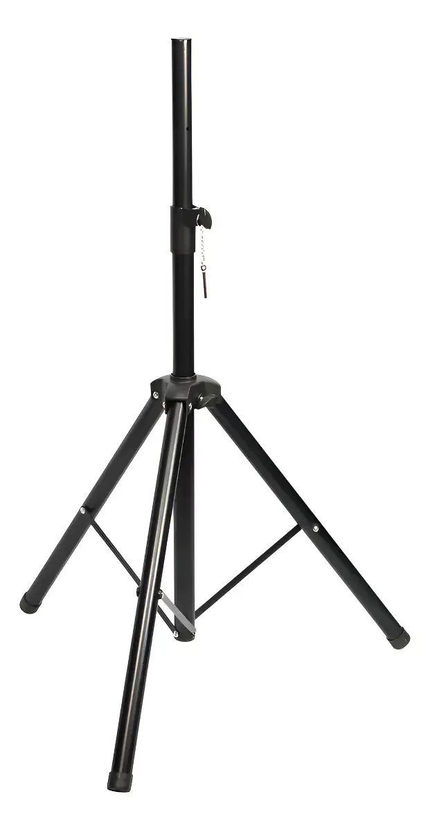 Suporte Tripé Ajustável Polyvox PCX180 para Caixa de Som Preto 180cm 50kg