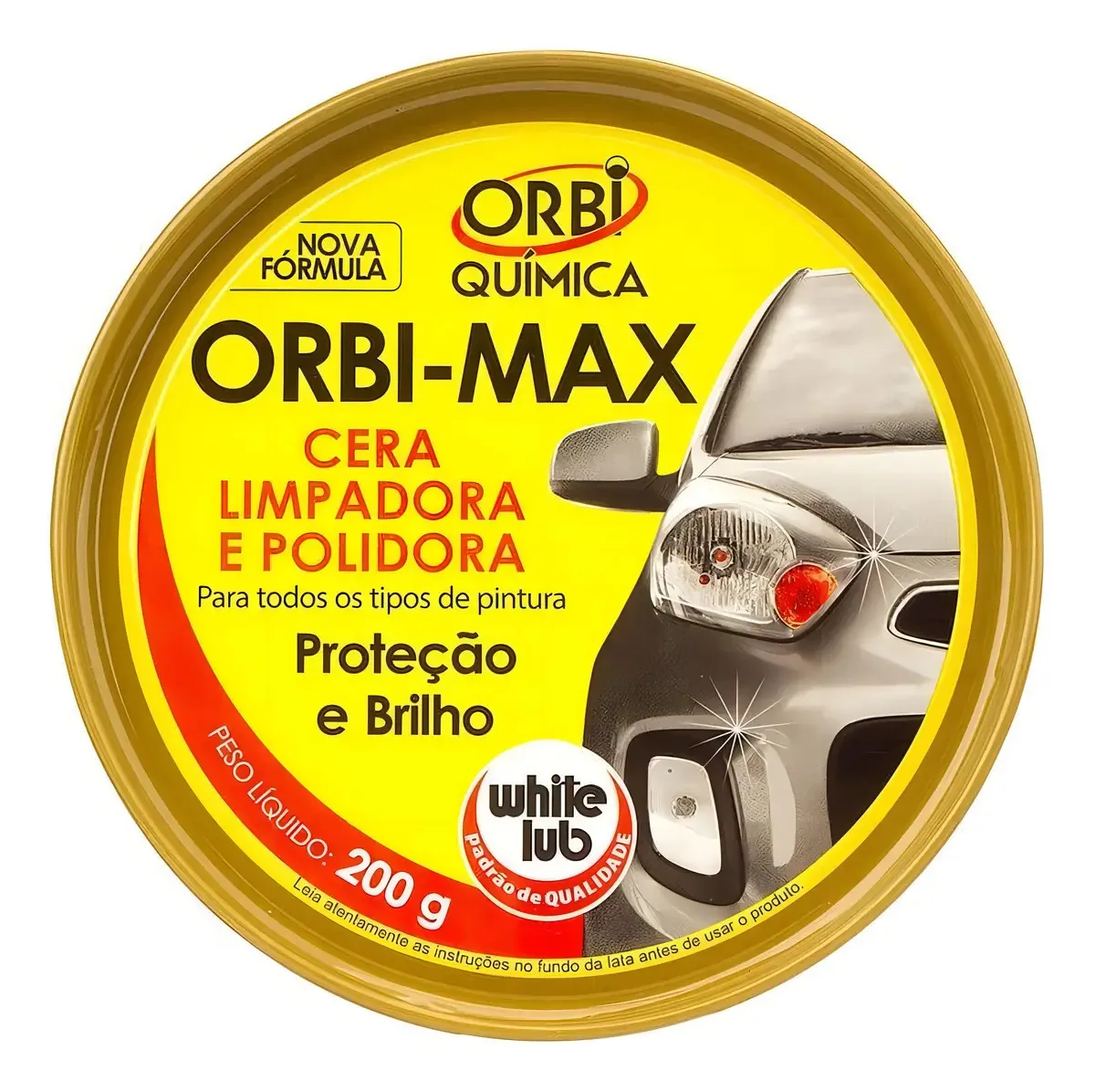 Cera Limpadora E Polidora - Proteção E Brilho 200g