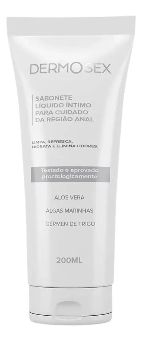 Sabonete Líquido Íntimo Para Cuidado Da Região Anal Dermosex