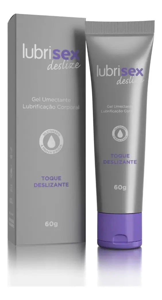 Gel Lubrificante Siliconado Lubrisex Deslize - 60g