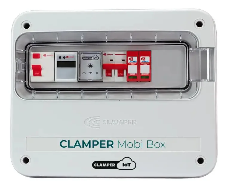 Quadro De Proteção Para Carregadores Veiculares - 127/220 Vo