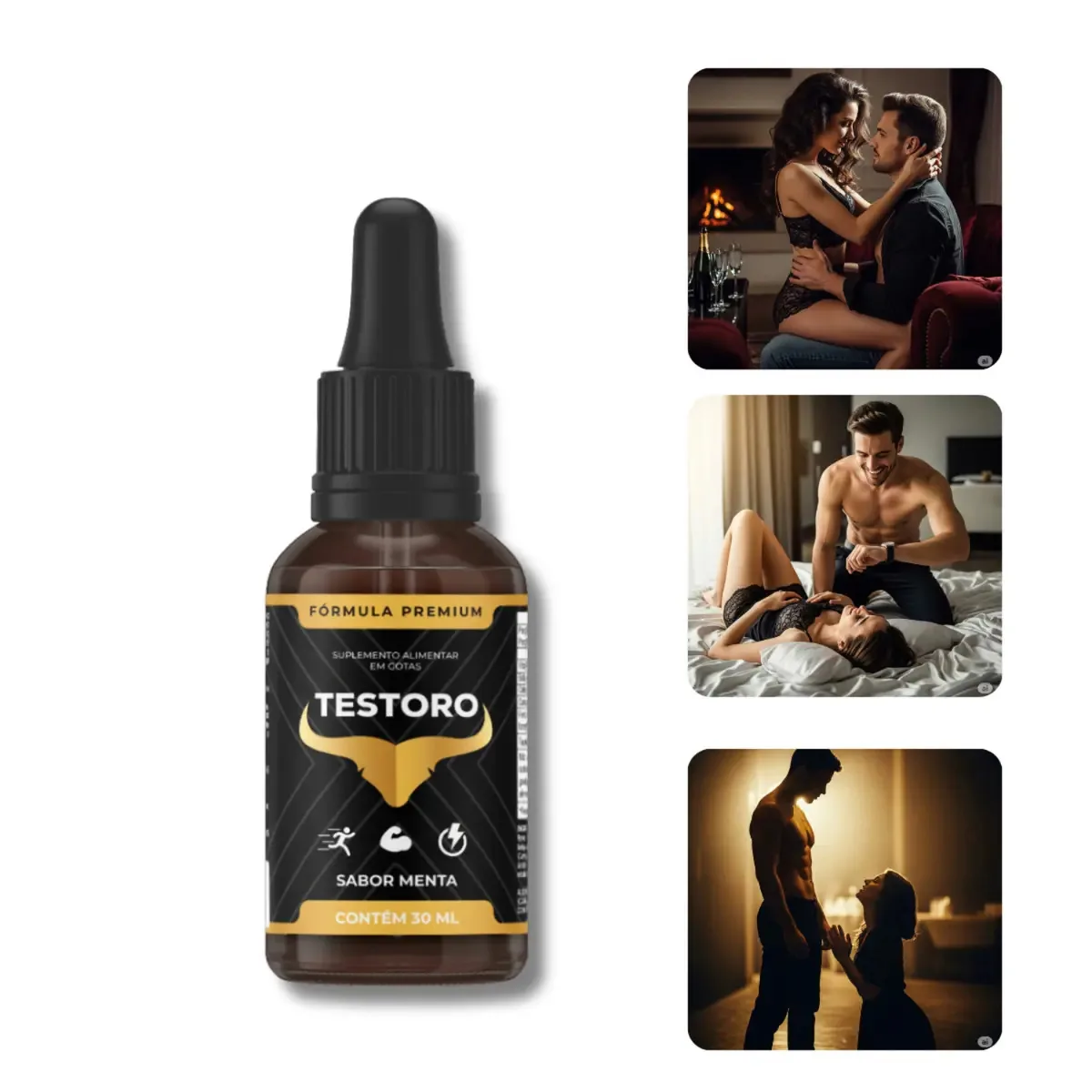Vitalidade E Energia Masculina Com Potência, Confiança E Disposição Diária