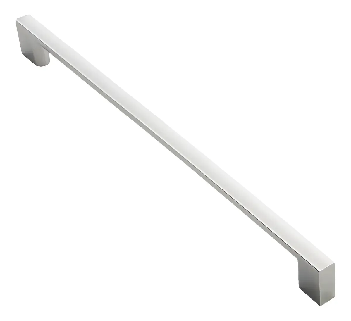 Puxador Móveis Rigore Cromado 128mm Lisa