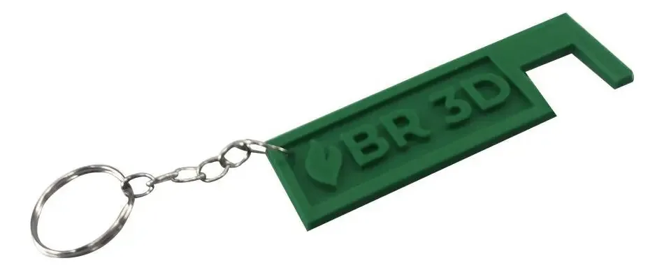 Chaveiros Para Empresas 100 Peças - Verde