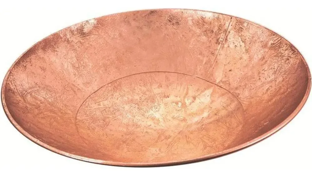 Centro De Mesa Cobre Em Metal