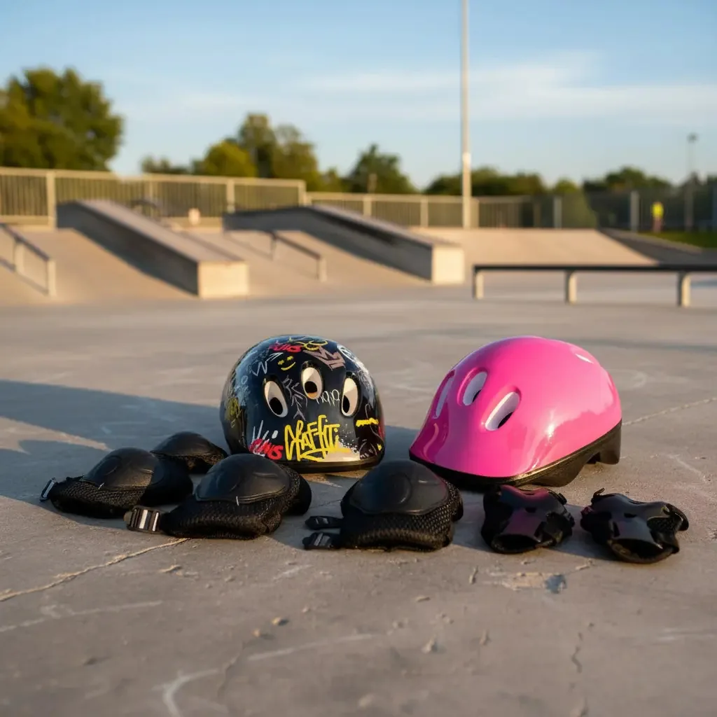 Kit Proteção Infantil Capacete Joelheiras Cotoveleiras Luvas Cor Rosa
