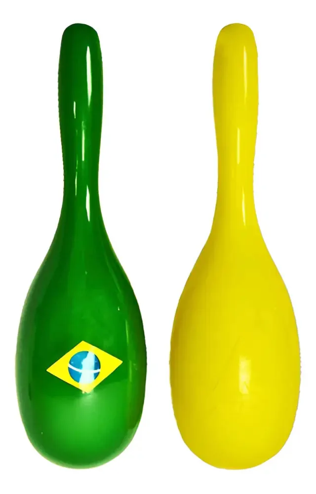 Maraca Chocalho Par De Plástico Phx