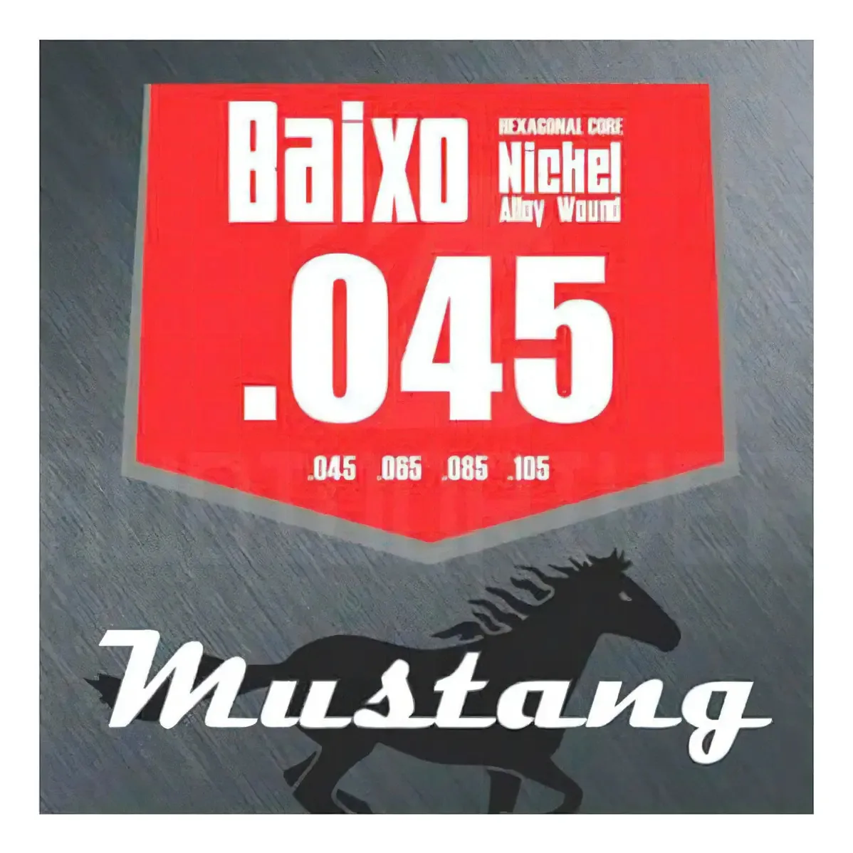Encordoamento Baixo 4 Cordas 045 Mustang Qb290-4