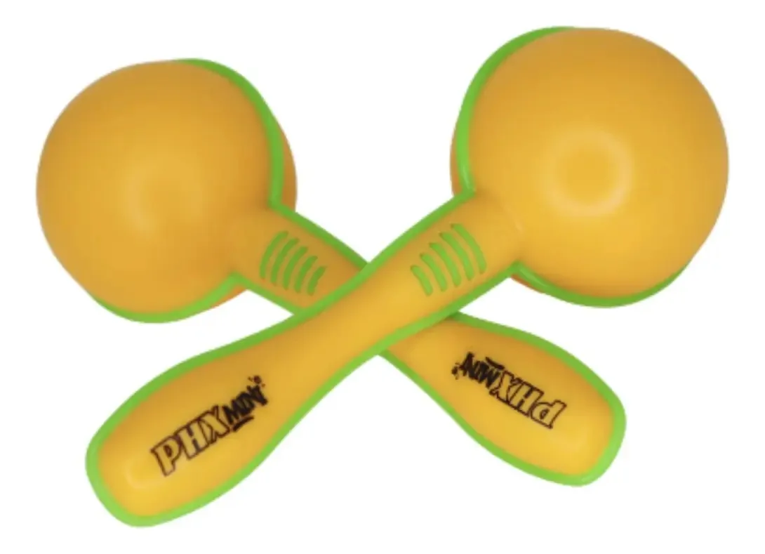Maracas Infantis De Plástico Coloridas Par Educativo Phx