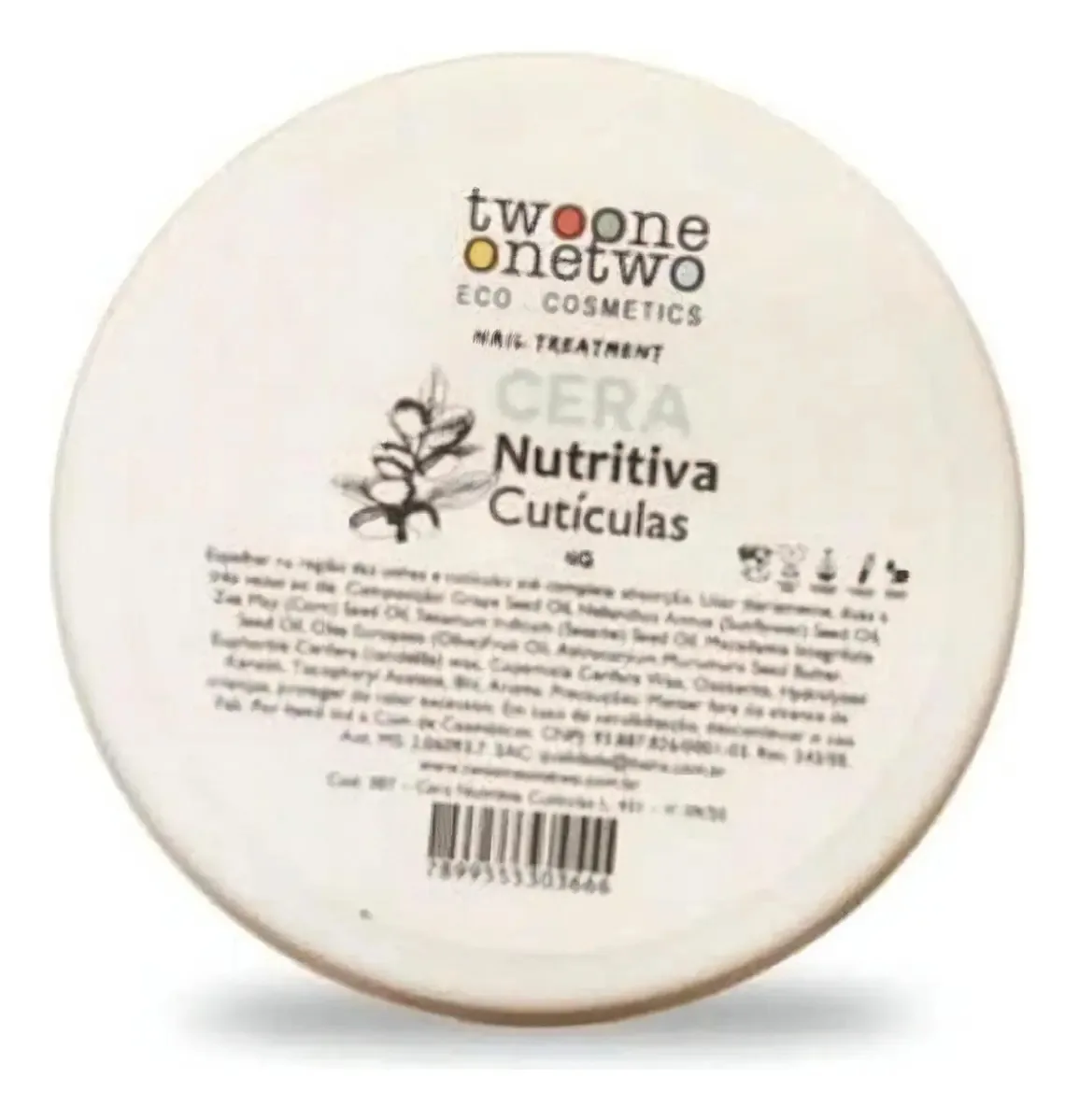 Cera Hidratante L Unhas Cuticulas 4g Twoone Onetwo