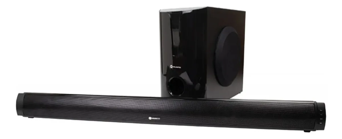 Barra de som Goldentec SBG01 preta