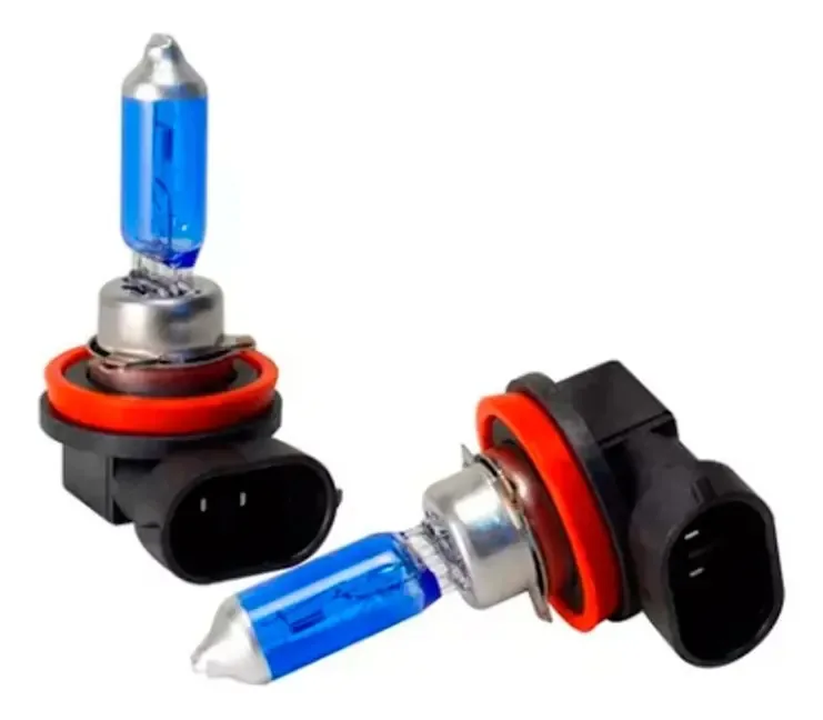 Lampada Farol Milha H11 Super Branca - Efeito Xenon 8500k