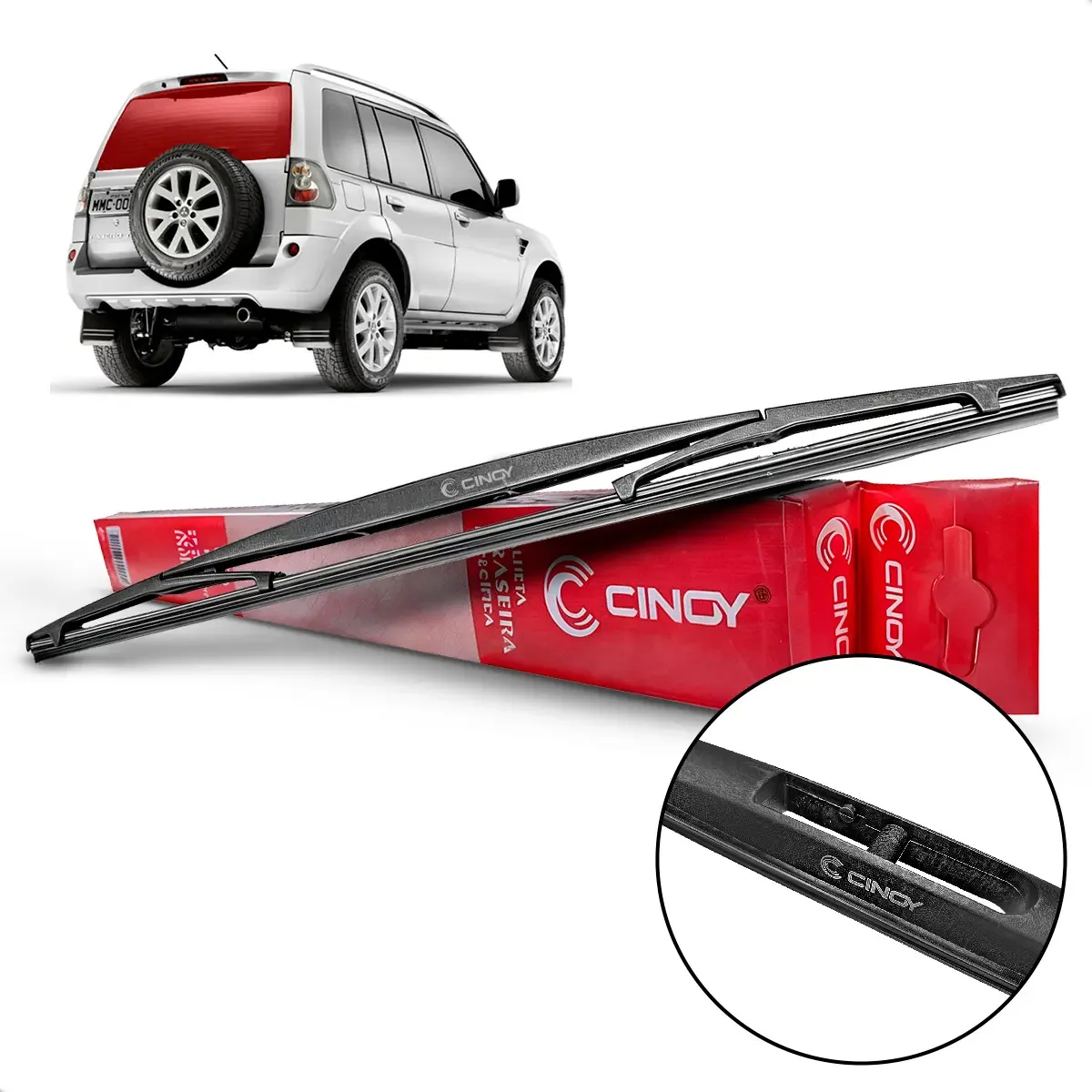 Palheta Limpador Vidro Traseiro Mitsubishi Pajero Tr4 Todas