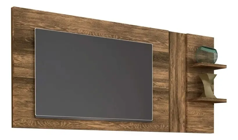 Painel Para Tv Acorde Canela Rústico - Colibri