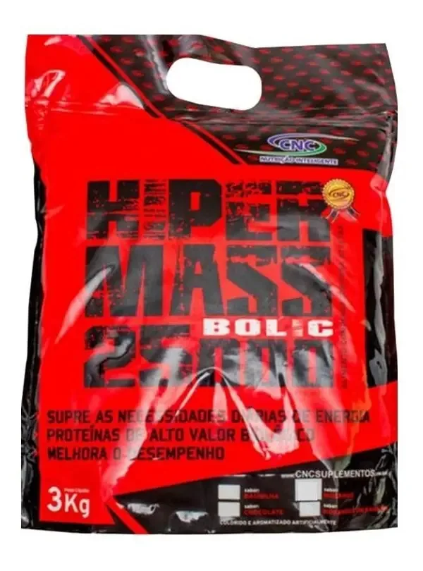 Massa Hiper Calórico Mass Bolic 25.000 3 Kg - Cnc