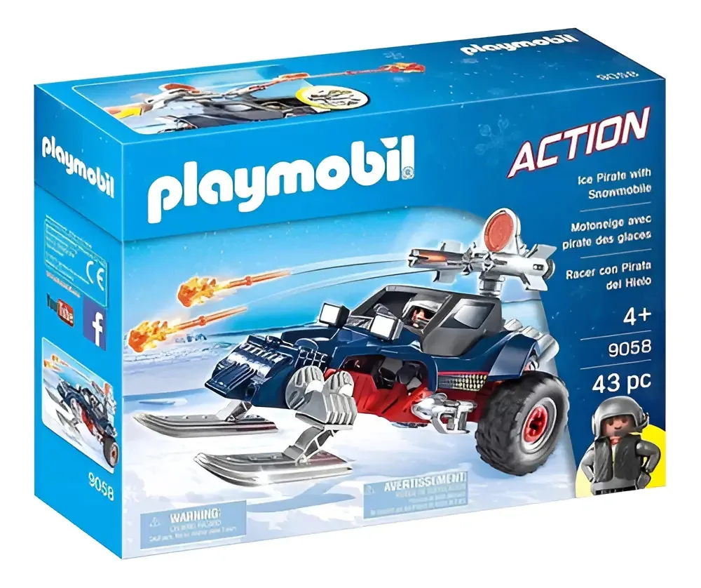 Playmobil Pirata Do Gelo