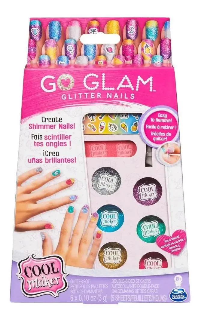 Esmalteria Go Glam Nail Gliter Ref.2134 Sunny