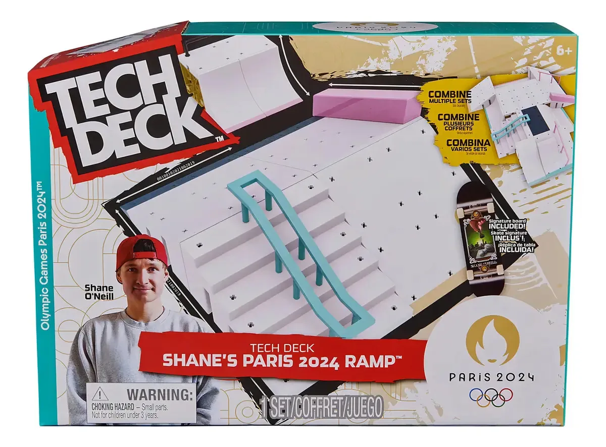 Pista De Skate De Dedo Olimpíadas Paris 2024 - Tech Deck