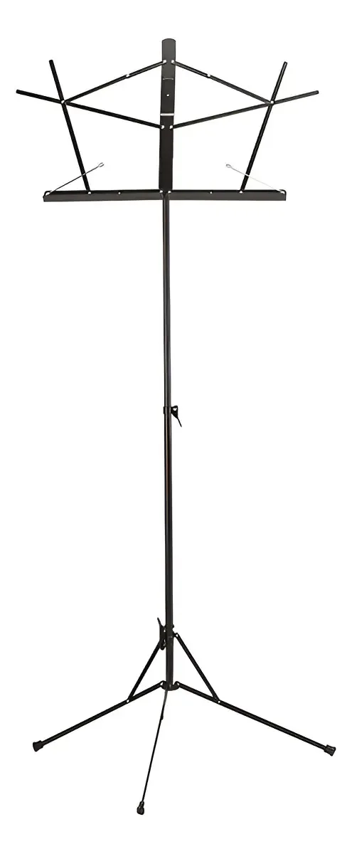 Estante Dobravel Para Partitura Preto De Aço Nomad
