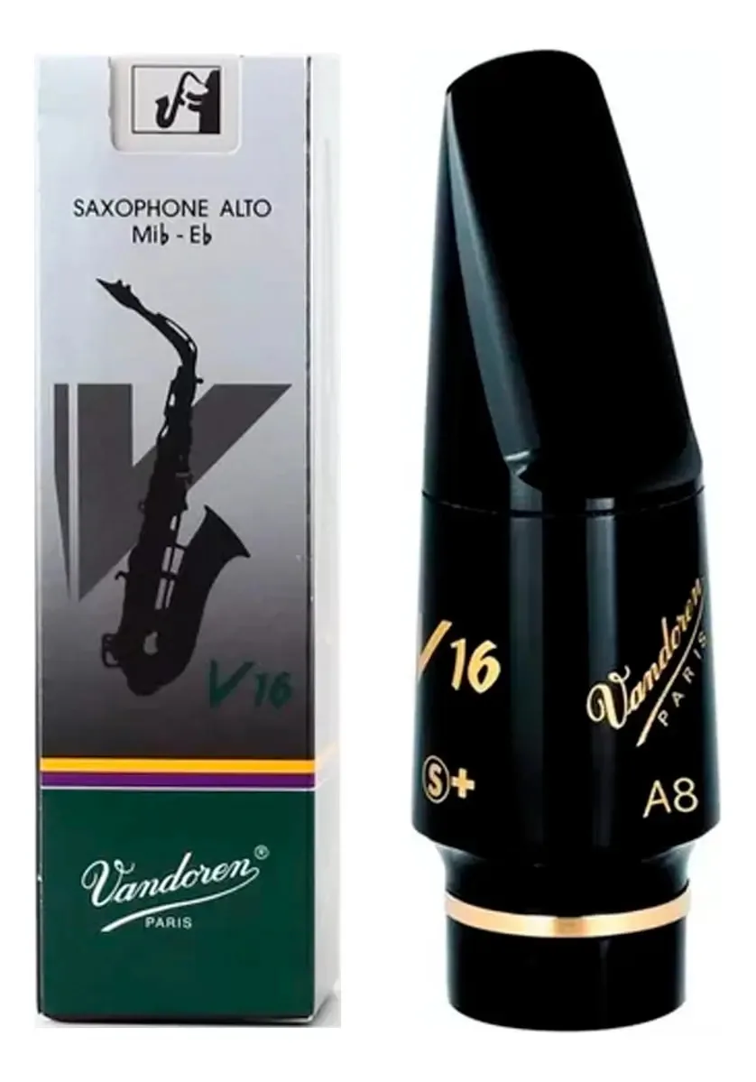 Boquilha De Saxofone Alto Vandoren V16 A8 Sm814s+