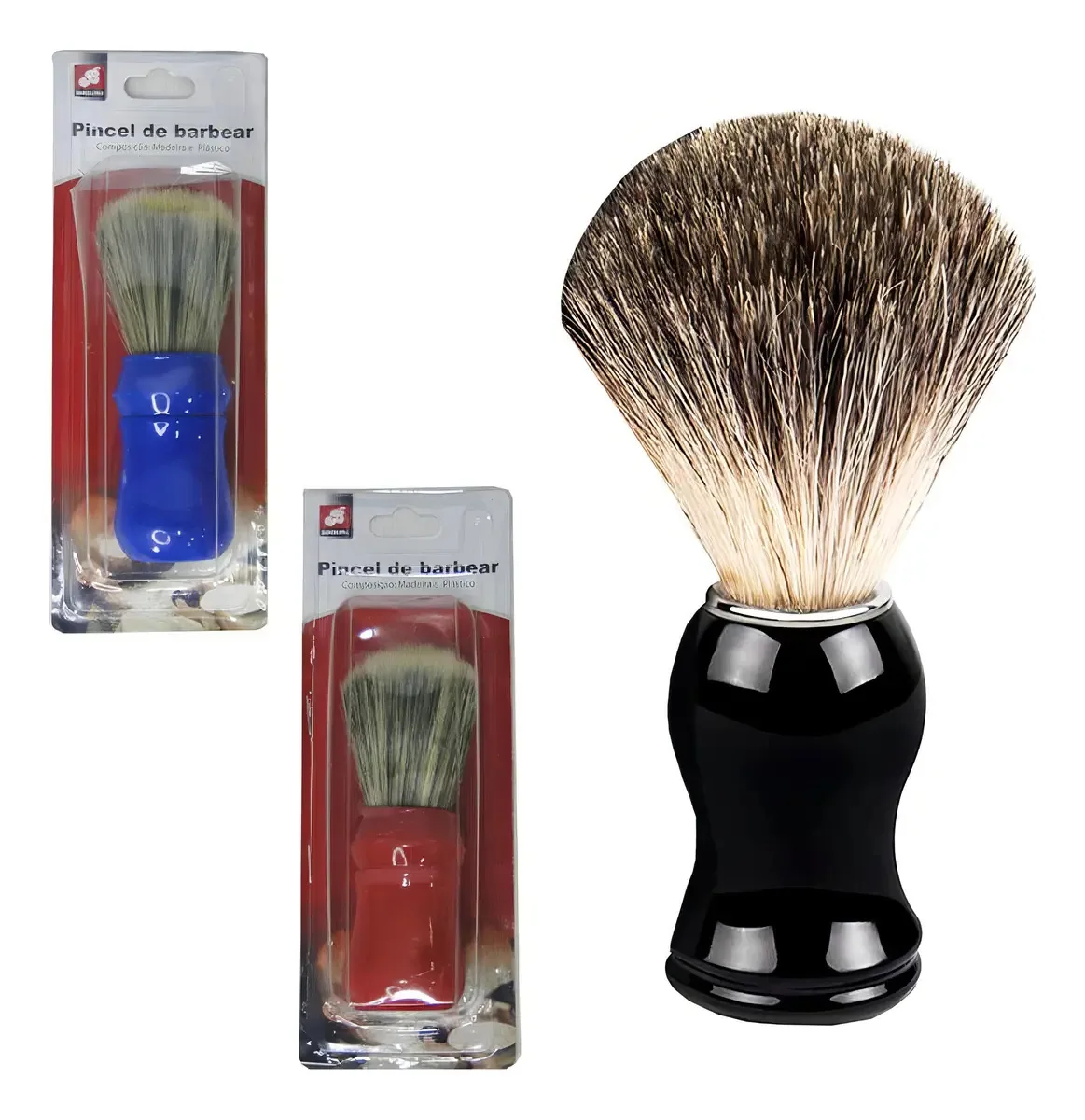 Pincel De Barbear 11,5cm Barcelona