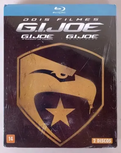 G.i.joe A Origem De Cobra + Retaliação Bluray Lacrado