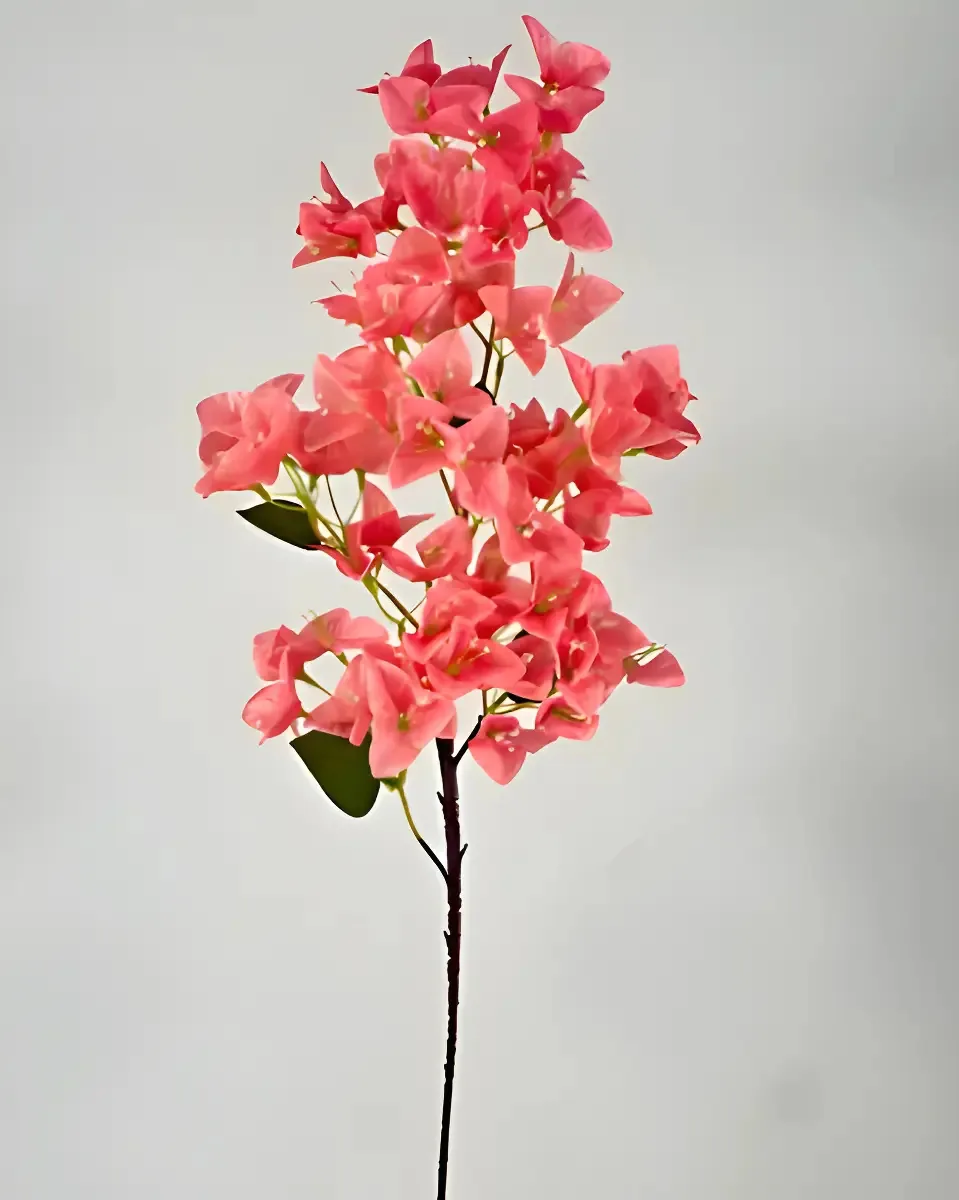 Bougainville Artificial 105cm Agelux Tecido Fuscia Decoração Realista