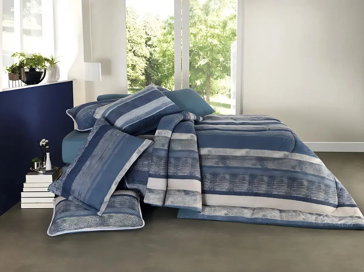 Jogo Cama Malha Helsinke King Size Vivaldi 4 Pçs Sul Brasil