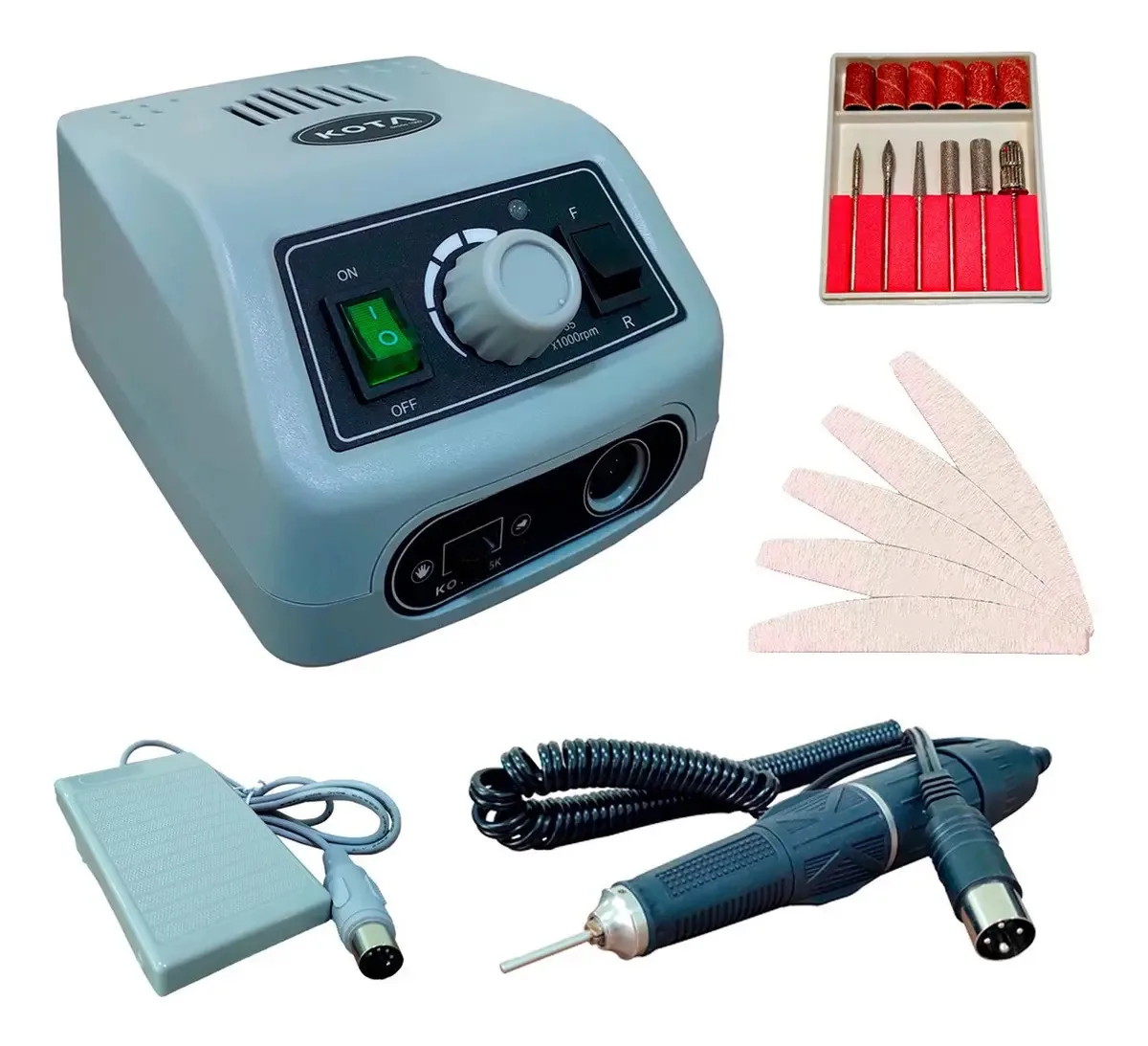 Micromotor Kota 35.000 Rpm Bivolt Manicure Podologia Odonto