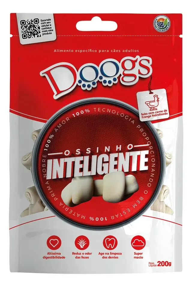 Osso Inteligente Mini 200g Doogs