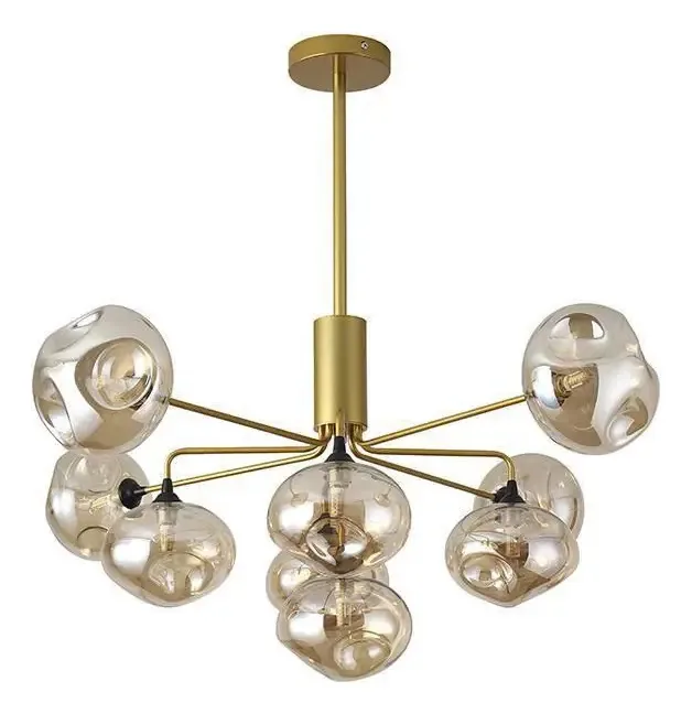 Pendente Globo Topus Bronze Nordecor 9g9 Ld5044b