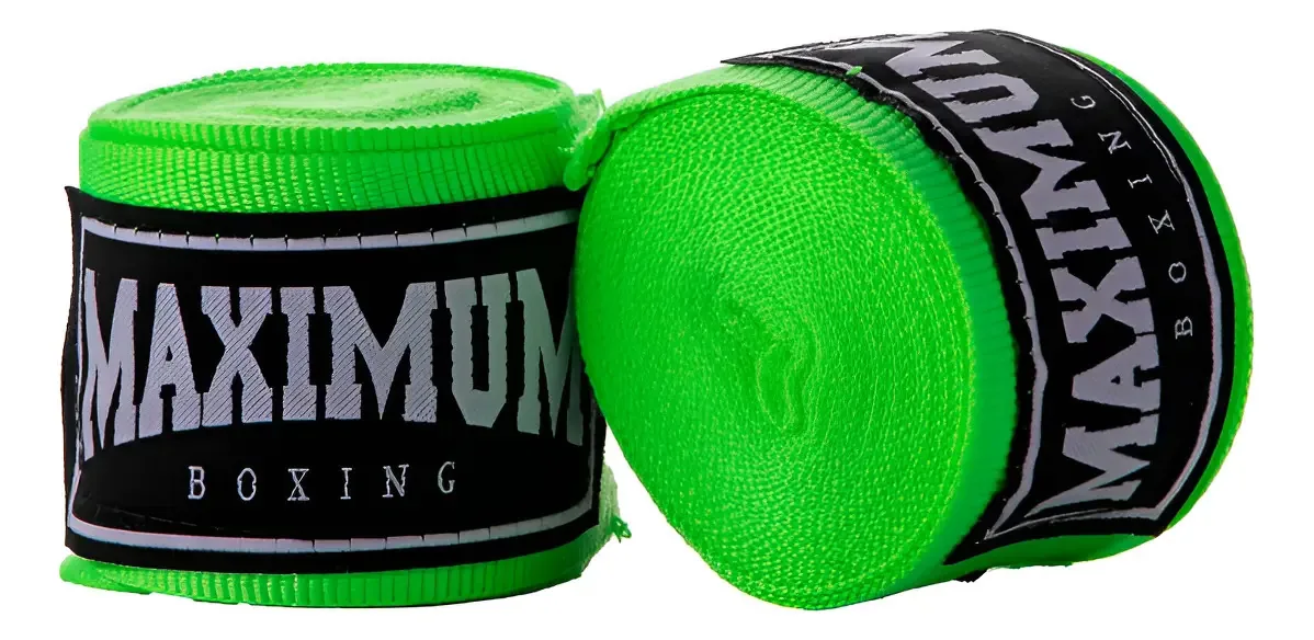 Acessório Para Artes Marciais Bandagem 5 Metros - Maximum Cor Neon Green (verde Neon) Tamanho 5m