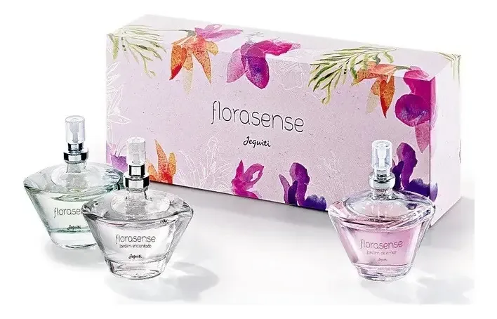 Estojo Florasense Jequiti - 3 Colônias 25ml Femininas **