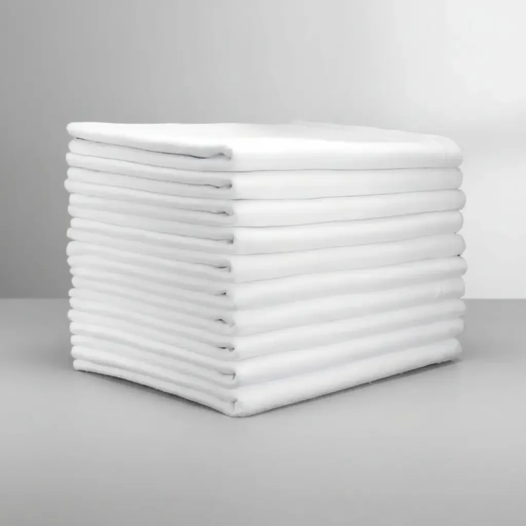 Kit 20 Panos de Chão Branco Alvejado Algodão Limpeza Pesada Casa Cozinha Lavanderia