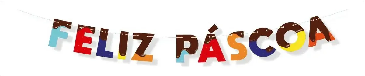 Faixa Dec Pascoa Cores C/1 Un Cromus