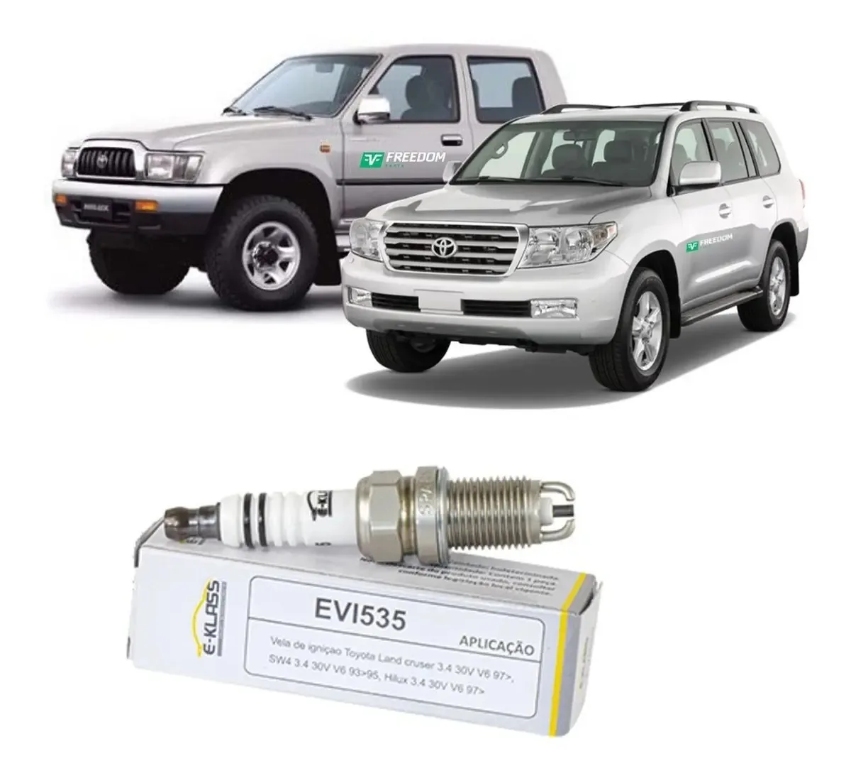 Vela Ignição Toyota Hilux Sw4 Land Cruiser Prado 3.4 V6