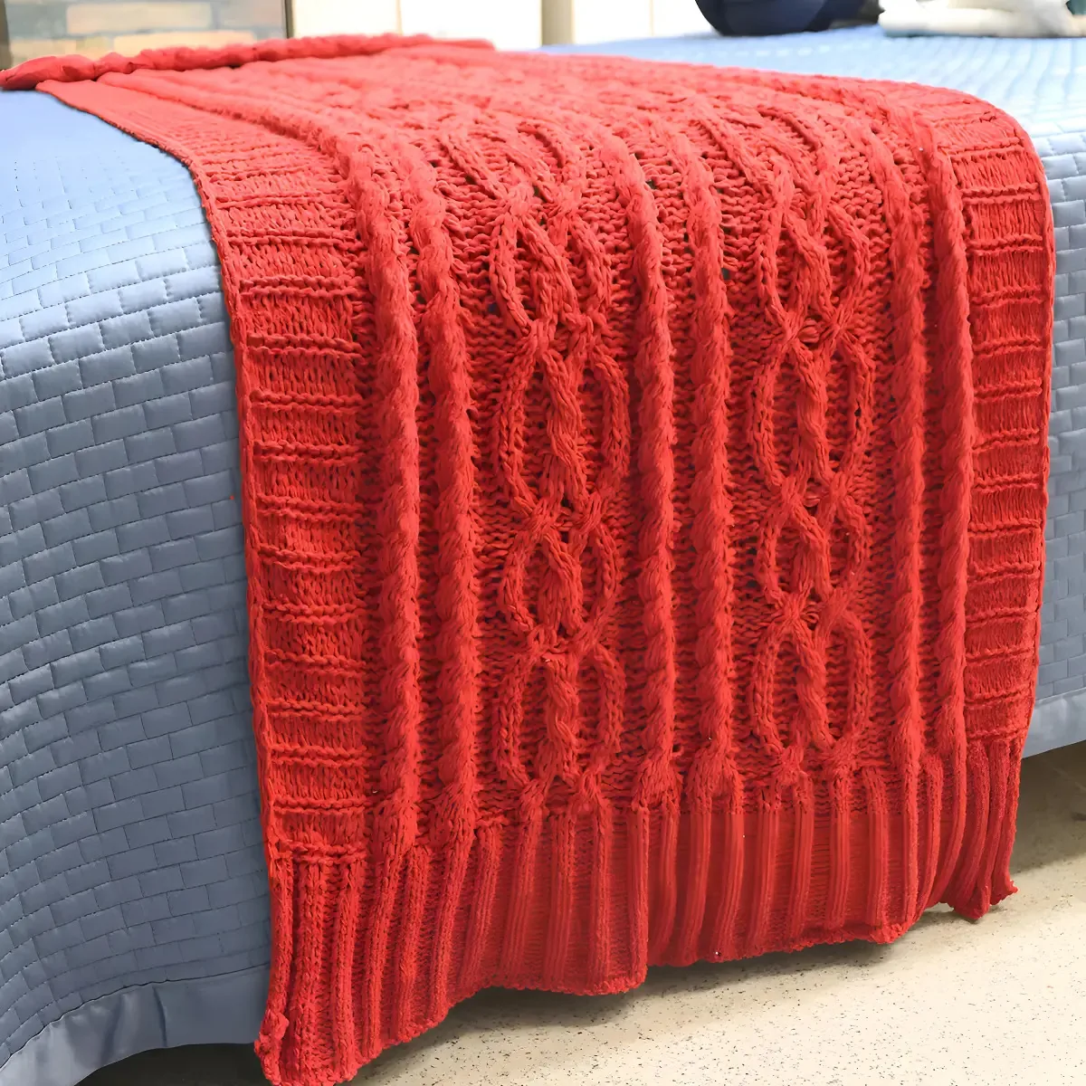 Peseira Tricot Chenille Rozac
