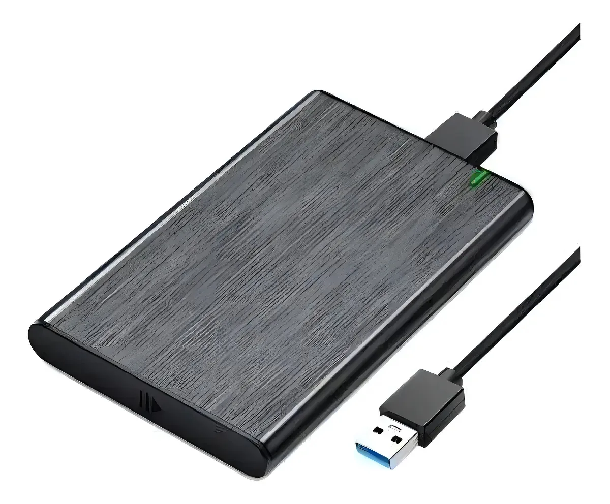 Hd Externo 500gb Tronos Usb 3.0 2.5 Preto Box